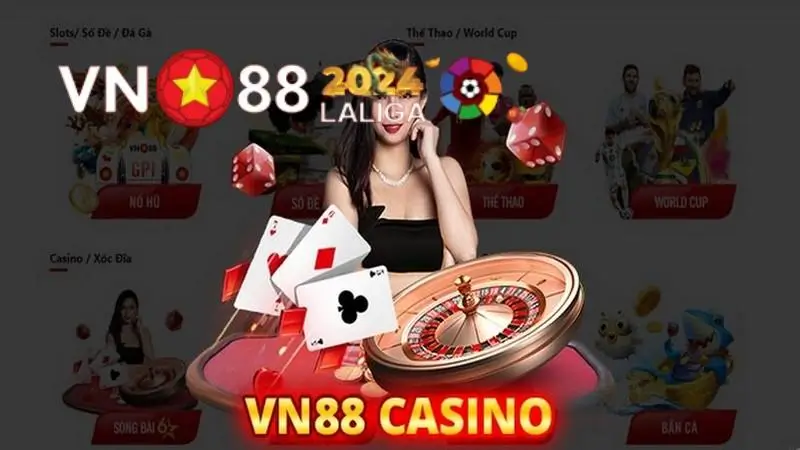 Những trò chơi live casino Vn88 cực chất